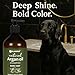 Flamingo hundeshampoo - mit Arganöl - für Hunde mit einen Dunkles Fell 500ml - Geeignet für alle Fell- und Hauttypen - Nährt und pflegt das Fell - Verstärkt die Farbe und Glanz des dunklen Fells