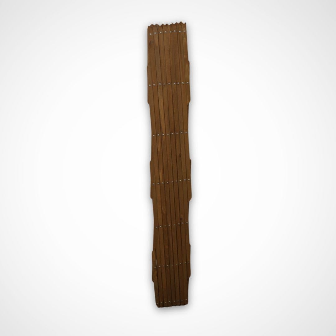Celosía Extensible de Madera Elegante en Blanco - Decoración Versátil y Duradera para Jardín y Hogar (0,5X1,5M, Madera) — view 8