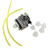 HURI Carburetor Primer Bulb Fuel Line for Cub Cadet String Trimmer SS 418 BC 509 ST 428