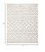 SAFAVIEH Arizona Shag Collection X-Large Area Rug - 11' x 15', Ivory & Beige, Moroccan Design, Non-Shedding & Easy Care, 1.6-inch Thick Ideal for High Traffic Areas in Living Room, Bedroom (ASG741A)