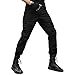 Produktbild BWBIKE Militärische Taktik Hose für Männer mit Knieschützern Kampf Arbeitshosen  (Schwarz, 32 (Taille: 33 "-34"))