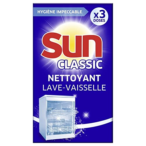 SUN, Nettoyant Machine 3 Doses,Lot De 3,livraison offerte