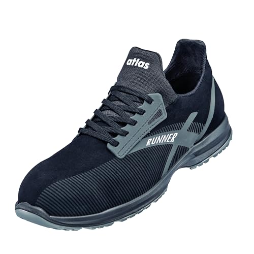 Atlas Runner 95 ESD Sicherheitschuhe Arbeitsschuhe für Herren und Damen S1P wasserabweisend, atmungsaktiv, XP Durchtrittschutz Weite 10 Größe 43