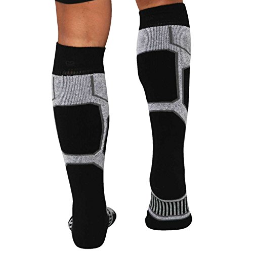 image for Pure Athlete Snowboard Socks - Comfortable Warm Outdoor Socks for Skii