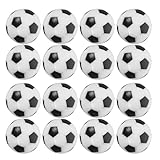 FUNOMOCYA 16 Ersatzbälle für Tischfußball 36mm aus Widerstandsfähigem Harz Kleiner Tischfußballbälle Kompatibel für Wohnzimmer und Freizeit