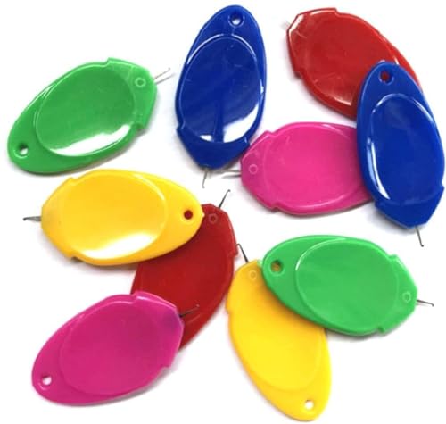 Generic 10Pcs Automatic DIY Handmade Needle Threaders Wire Leader Sewing Accessories Stitch Tools(10Pcs) Deft Processed