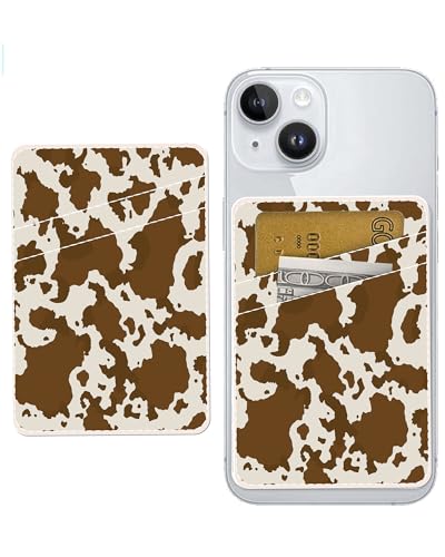 Porte-cartes de crédit pour téléphone en cuir adhésif premium