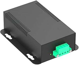 Procet single Port Gigabit IEEE802.3af/at Power Over Ethernet 12v PoE Splitter Adapter， 40-57Vdc Input to 12V 2.15A 25.8W Output，10/100Mbps for Non-PoE Network Device/IP Camera Wireless AP Router Voip Phone，PT-PD208GM-12