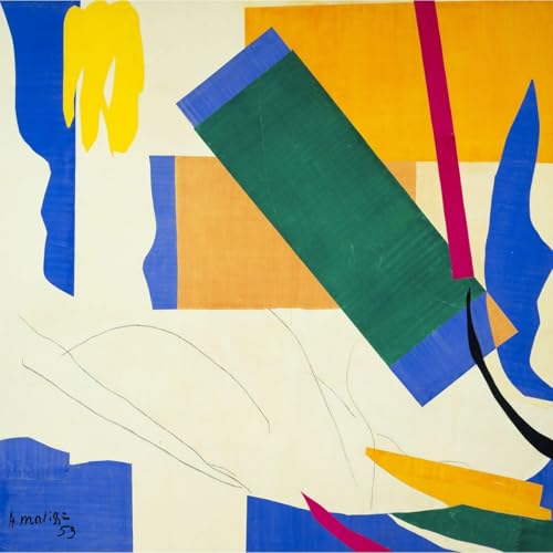 Océanie Henri Matisse décoration murale enroulée de grand format 101x127 cm