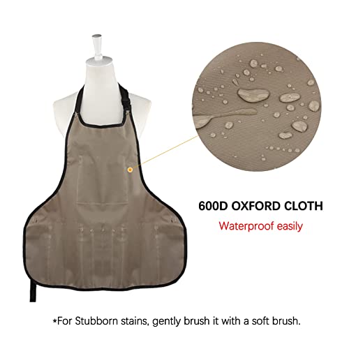 Patilwon Gardening Apron For Women With Pockets Potting Shed Aprons Greenhouse Accessories Gifts For Gardeners thumb #4