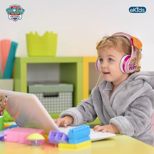 Image of Paw Patrol Bluetooth Headphones for Kids, Wireless Headphones Skye Liberty