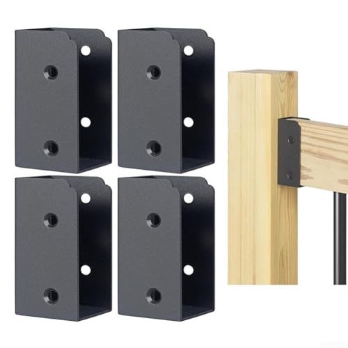 Conector de junta de barandilla oculto de acero inoxidable premium para estructuras de madera 4