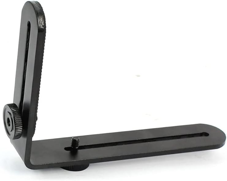 XT-XINTE L Type DSLR Camera Support Holder Multifunctional L-Shaped LED Light Stand SLR Flash Bracket Photography Accessories : Electronics