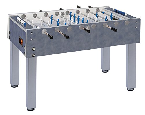 Garlando G-500 Weather Proof Foosball Table, Light Blue