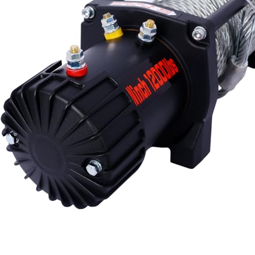 Gecheer Winch Eléctrico 12V 12000LB con Control Remoto miniatura 6