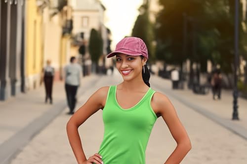 Image of Funky Junque Womens Baseball Cap Dad Hat Ponytail Messy Bun Trucker Ponycap