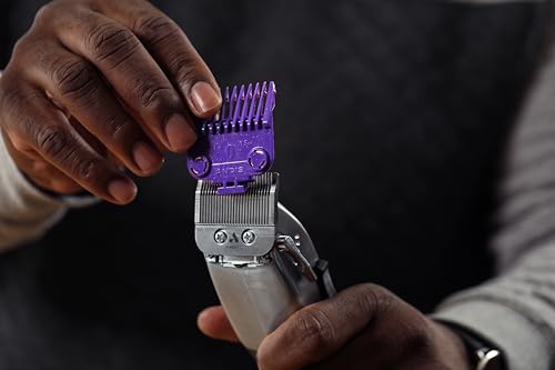 Andis 560997 OG Master Dual Magnet Comb Guard Set, 5-Pack, Purple - image 5