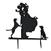 Produktbild Tortenfigur Tortenstecker Deko Cake Topper Wedding Hochzeit Acryl Geliebte Hund