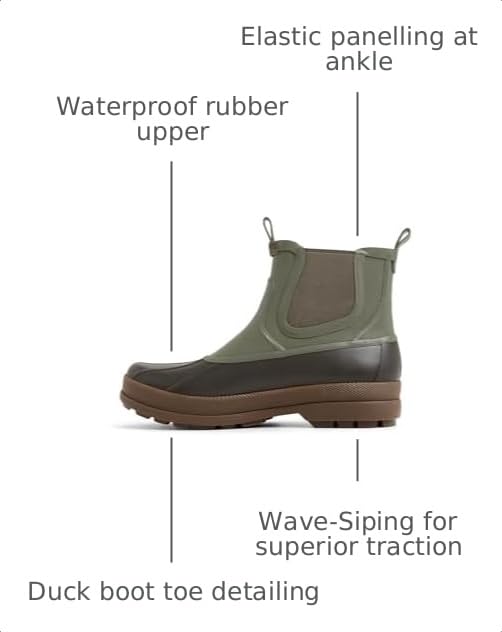 Sperry Men's Clifton Ankle Boot, Olive, 10 by Sperry - Used condition - Image 3