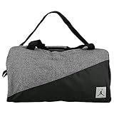 Jordan Grey and Black Duffel Bag 8A0083-023