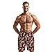 YSBKN Amrican Football Black Mens Pajama Shorts Soft Lounge Bottoms Sleepwear Pj Pants With Pockets Medium