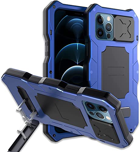 Coque iPhone 13 Pro antichoc bleue intégrale avec protège écran