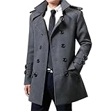 Isolation épaissie : Fabriqué à partir d'un tissu de laine de qualité supérieure et substantiel avec une doublure intérieure chaude, il verrouille la chaleur pour fournir une chaleur douillette pendant les froides journées d'automne et d'hiver.