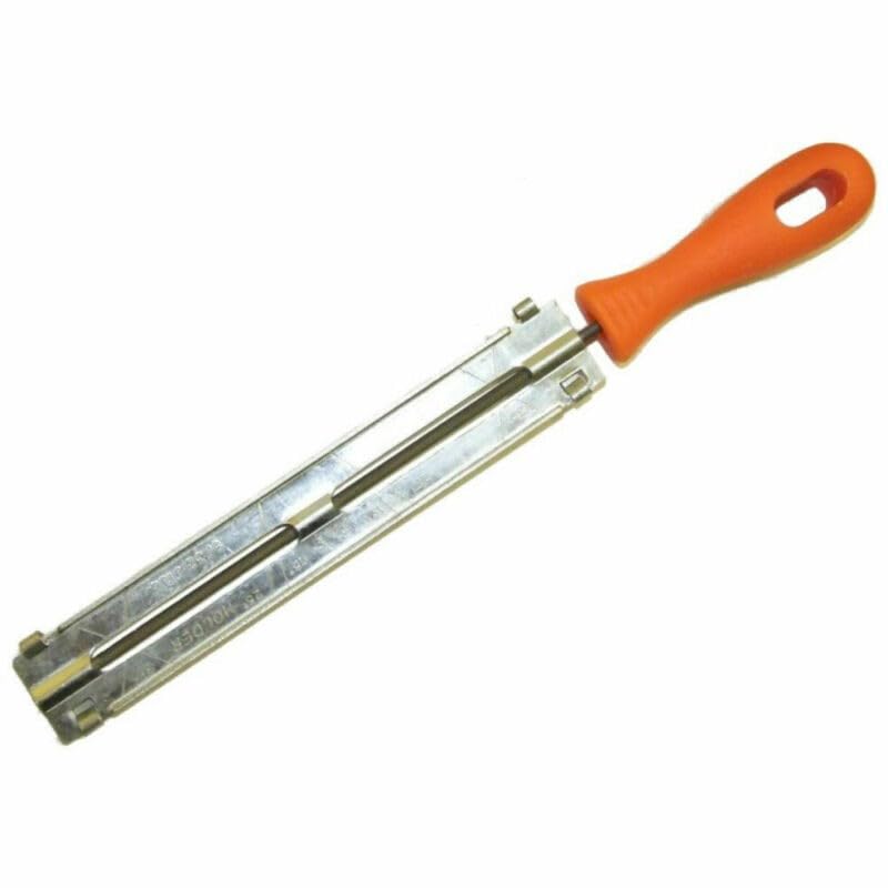 Set di affilatura per motoseghe da 4 mm (5/32 pollici), lima e modello di