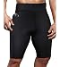 Ursexyly Men Weight Loss Sauna Sweat Short Hot Neoprene Athletic Gym Pant Legging Fat Burner Slimming (Black Sauna Pant, 2XL)