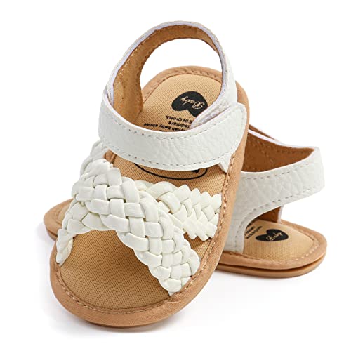 Image of RVROVIC Baby Boys Girls Sandals Premium Soft Anti-Slip Rubber Sole Infant Summer Outdoor Shoes Toddler First Walkers