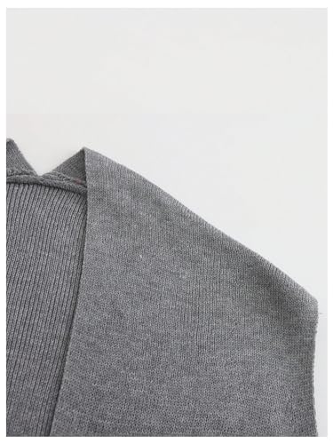 Verdusa Women's Sleeveless Knitted Long Cardigans Open Front Spring Fall Outerwear Business Casual Outfits4