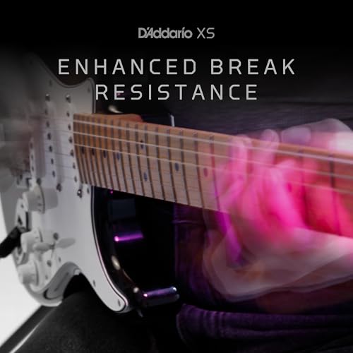Image of D'Addario Electric Guitar Strings, XS Nickel Coated, XSE1046, Regular Light Gauge 10-46, 6-String Set, Pack of 1