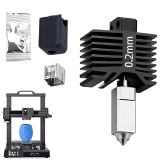 Hotend-Kit 0,2 mm gehärteter Stahl für Bambu Lab X1C, P1S, P1P