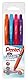 Pentel BL107 Energel X click 0,7-mm-Tasche 4 Stück Hellblau / Rosa / Lila / Orange