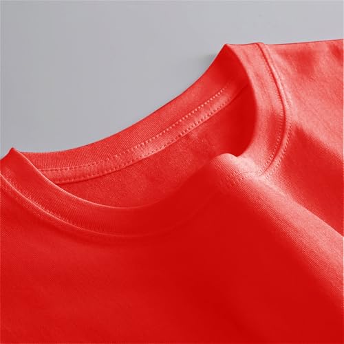 Teen Boys Girls Long Sleeve Slim Fit T-Shirt Cotton Crewneck Tee Lightweight Baselayer Top Plain Baby Girl Long Sleeve4