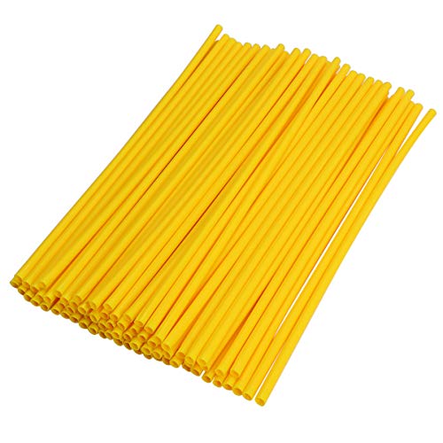 GAROZATION Motorcycle Wheel Reflector Bike Wheel Safety Strip Decorative Bike Plastic Night Visibility Easy Installation