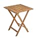 Produktbild ESTEXO Balkontisch Klapptisch Holztisch 60x60x72 cm Gartentisch Holz Tisch Akazienholz klappbar