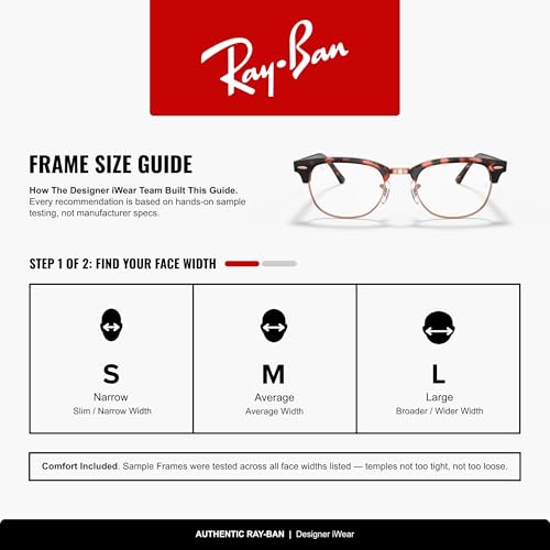 Image of Ray-Ban RX5154 Clubmaster Square Eyeglasses for Men for Women