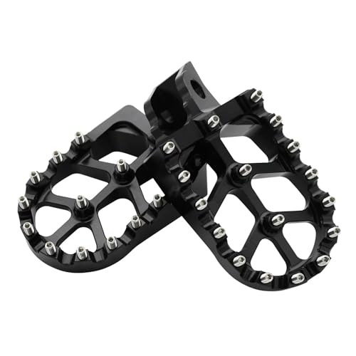 �I�[�g�o�C�p�t�b�g�y�O For KX65 For KX85 2001-2023 For KX100 1998-2020 For KX112 2022-2023 �I�[�g�o�C�p�t�b�g�y�O �t�b�g�y�O�y�_�� �t�b�g���X�g�p�[�c 1�y�A ���j�o�[�T��(Black)