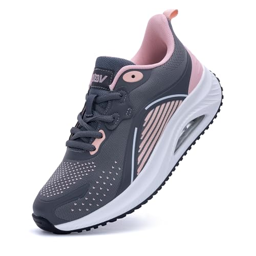 GyeBea Womens Walking Shoes Arch Support Plantar Fasciitis Shoes Orthotic Tennis Sneakers for Pain...
