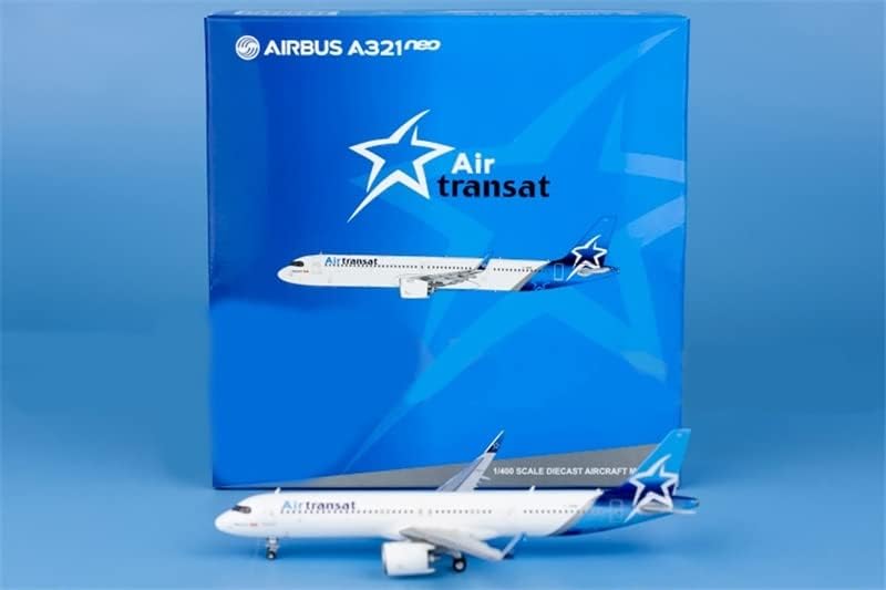 ACE HOBBY for JC Wings for Air transat for Airbus A321NEO C-GOIE 1/400 Aircraft Pre-Built Model