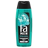 Fa Men - Gel Douche Corps Homme - Extreme Cool - Formule de pH neutre pour la peau - Test&eacute; sous contr&ocirc;le dermatologique - Bouteille de 250 ml (Lot de 5)