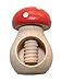 Produktbild sureiwant Decorative Nutcracker Mushroom Wood Gift Box with Screw Thread Multi Colour | Gift Christmas Birthday | Natural | Natural Product, Energy and Health