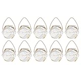 Caixas de bombons, caixas de lembrancinhas de grande capacidade e segurança para casamento para festa de chá de panela(Marble Large [Hand Carrying Rope])