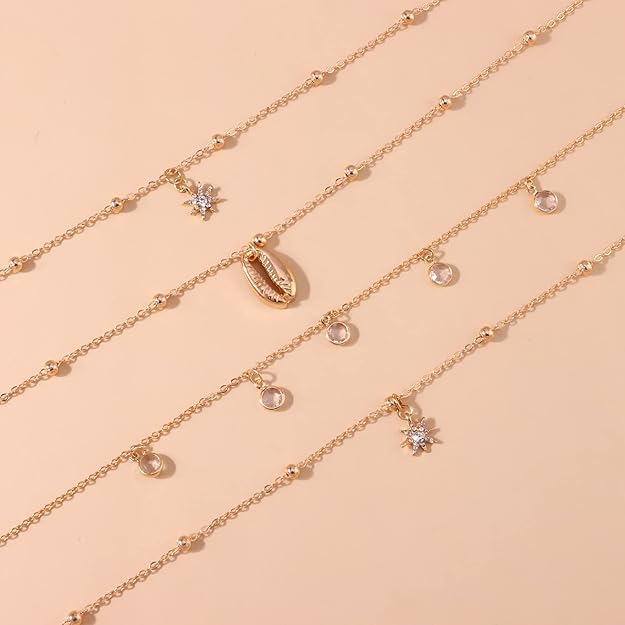 Image of Fashion Jewellery Elegant Wear Chain Pendant Necklace, Stylish Design