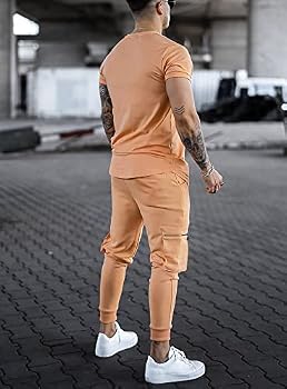 Men's Tracksuits 2 Piece Outfit Casual 