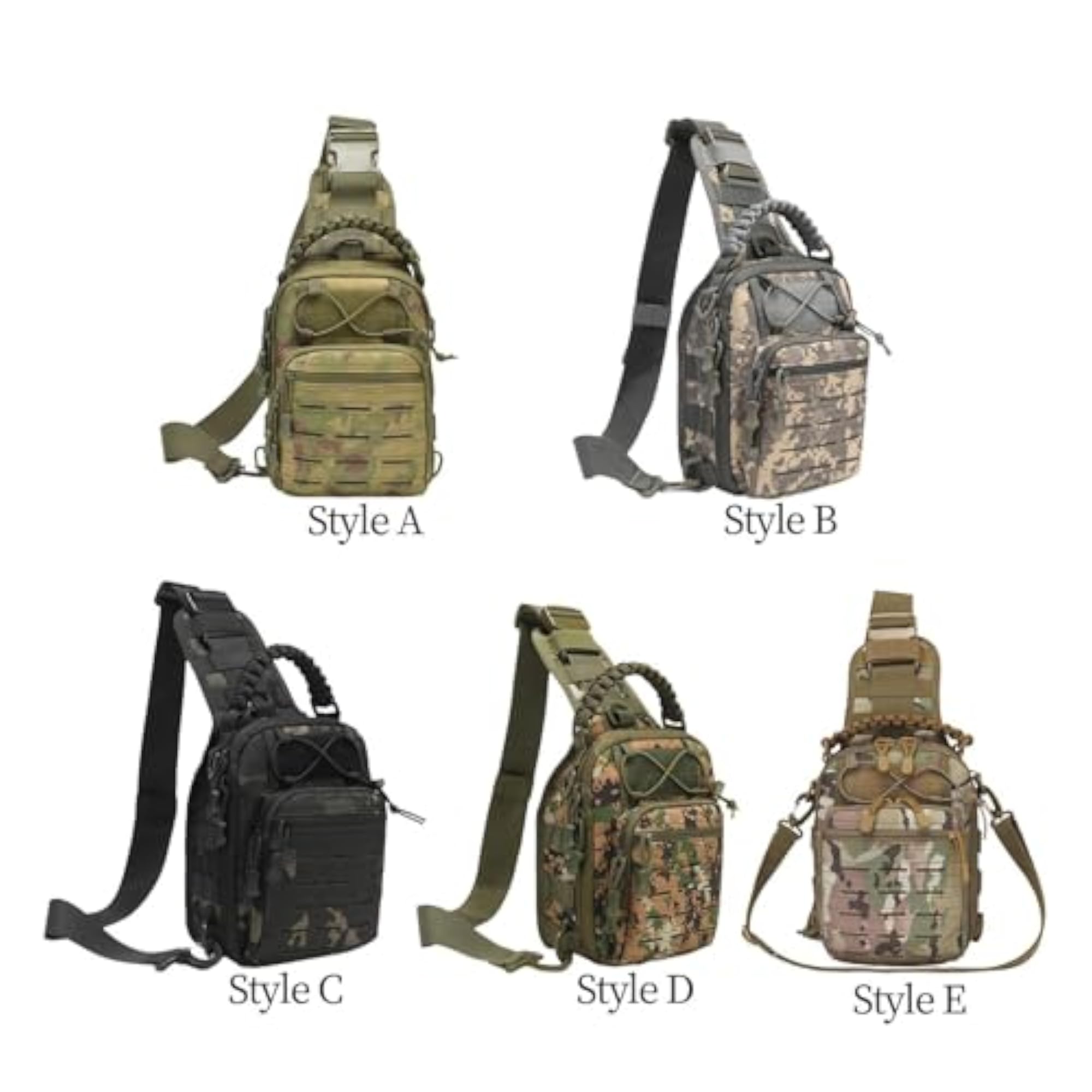 Men's Adjustable Sling Bag for Running and Hiking