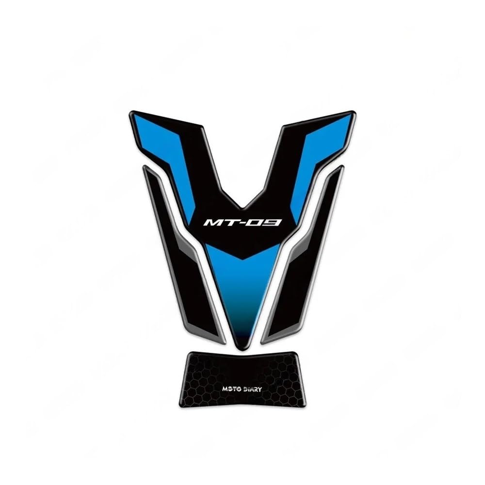 Motorcycle Fuel Tank Protector Motorcycle Tank Fuel Stickers Decals for Mt09 MT-09 MT 09 2025 2024(C)