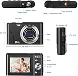 FamBrow Digital Camera, FHD 1080P 36MP Vlogging Camera Portable Mini Camera Compact Camera for Kids, Photography Beginners,Teens-Violets - Image 7