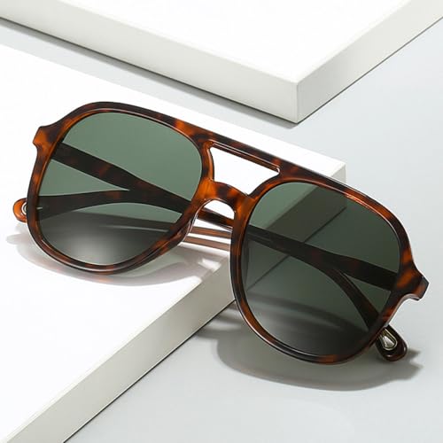 Retro Double Bridges Men Sunglasses Classic Women Gradient Shades UV400 Trending Driving Sun Glasses4